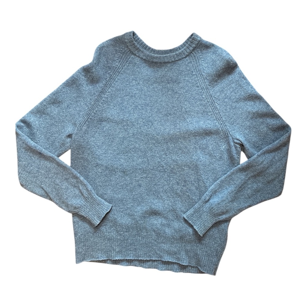 Jack Spade Lambswool Knit Sweater Blue Medium